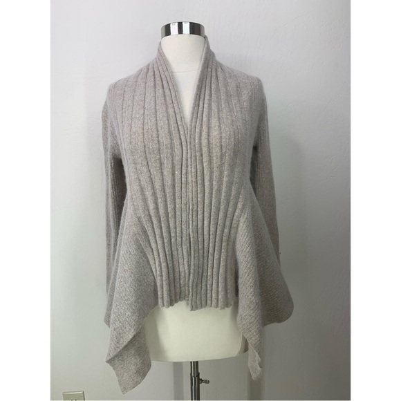 Sarah Spencer Ribbed Open Front Cardigan - Picture 1 of 7